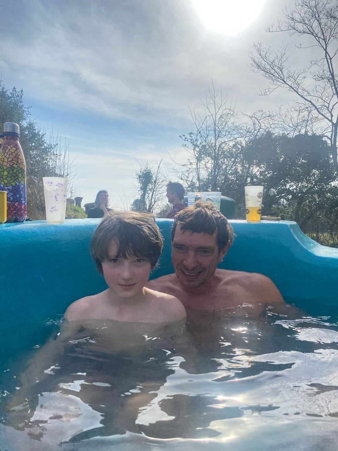 Camp Hillcrest Hot Tub