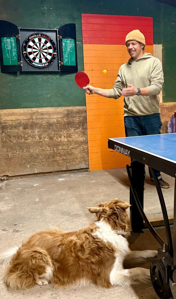 Games room at Camp Hillcrest.