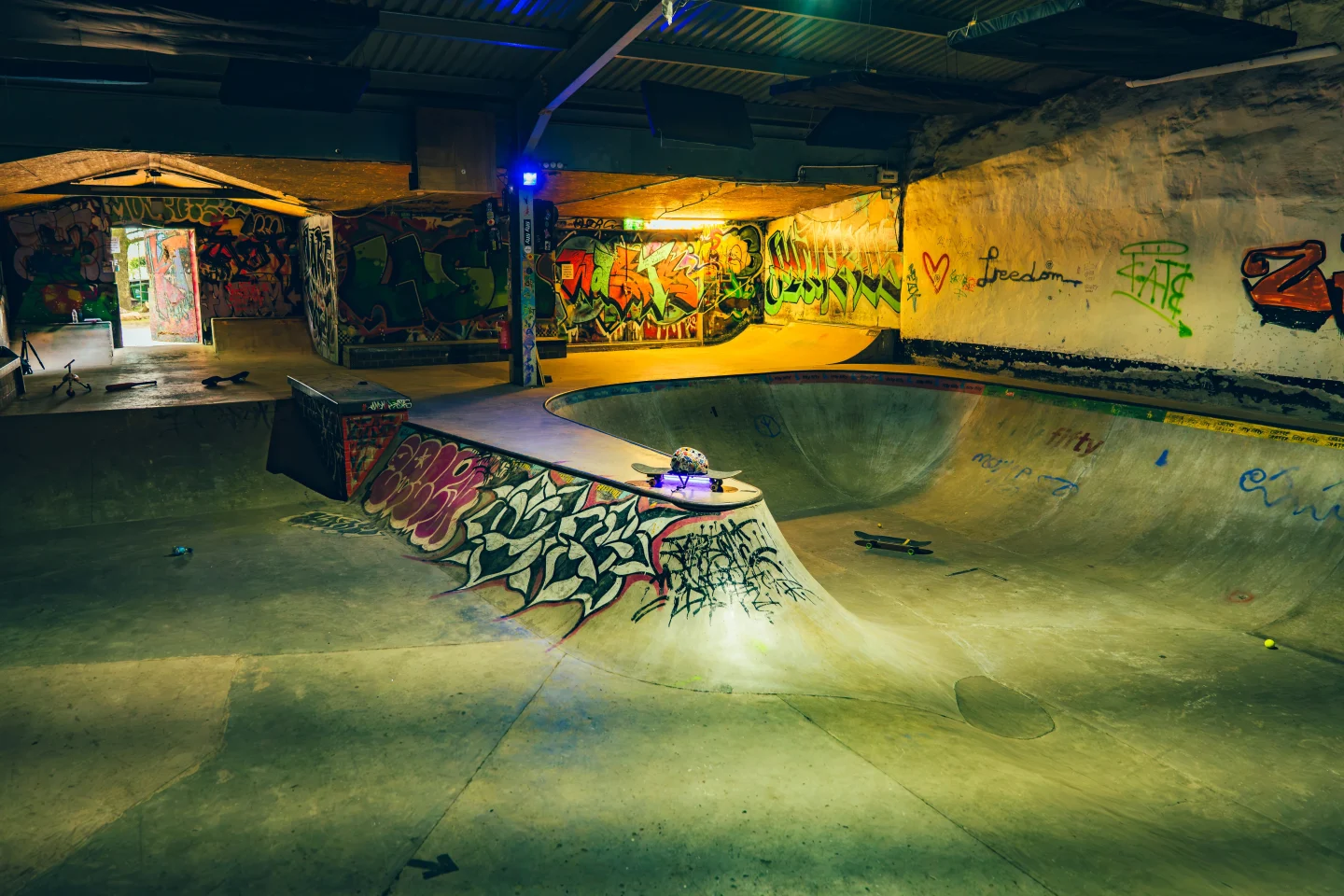 Skatepark at Camp Hillcrest