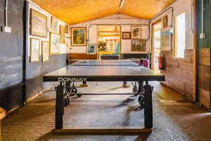 Table tennis at Camp Hillcrest