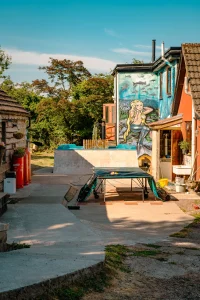 Yard at Camp Hillcrest